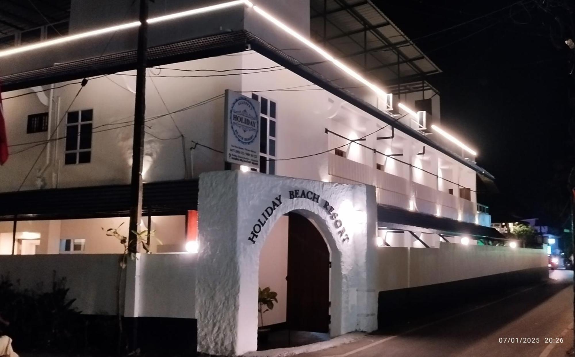 阿勒皮假日海滩度假村 Alappuzha 外观 照片
