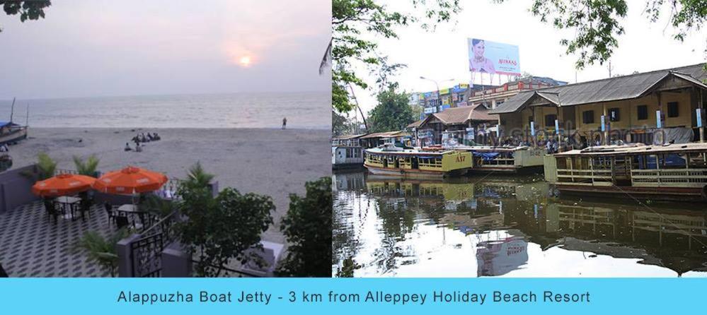 阿勒皮假日海滩度假村 Alappuzha 外观 照片