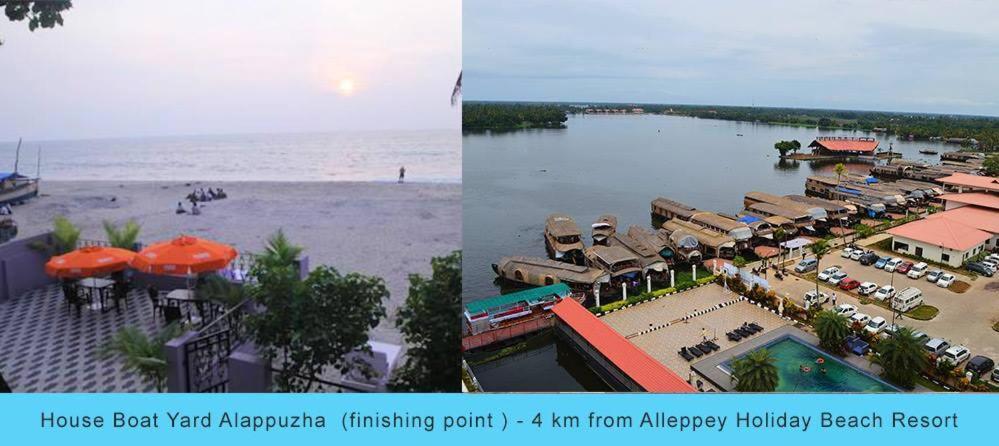 阿勒皮假日海滩度假村 Alappuzha 外观 照片