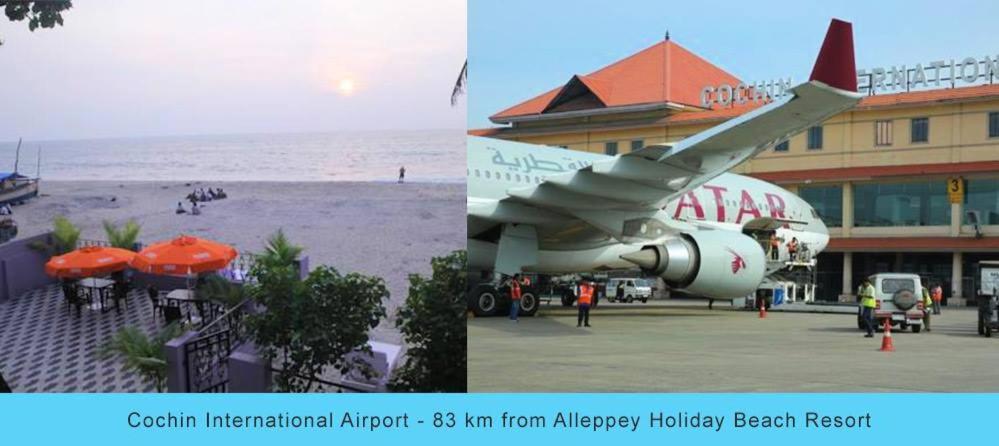 阿勒皮假日海滩度假村 Alappuzha 外观 照片